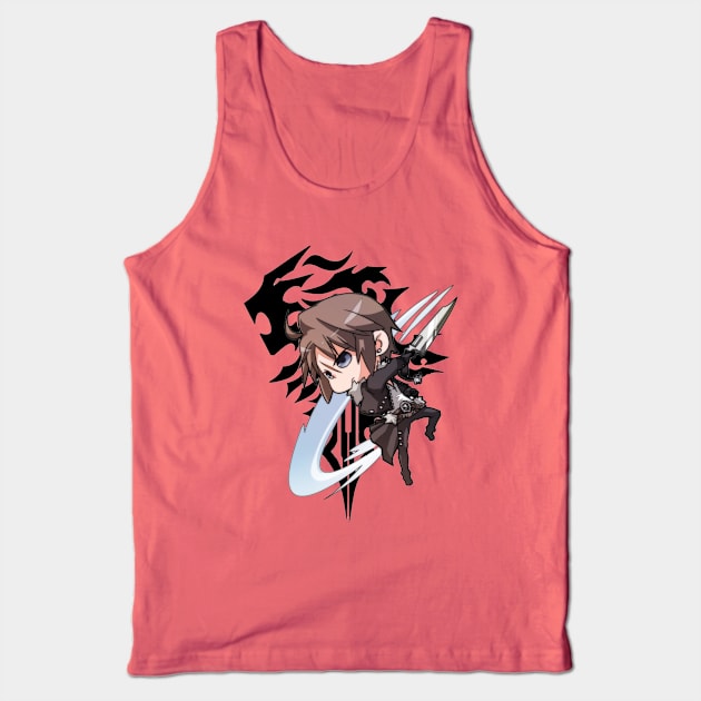 Logo FF8 Squall Tank Top by FranGSal